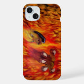 Rode Drakenklauw iPhone Hoesje (Achterkant)