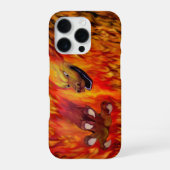 Rode Drakenklauw iPhone Hoesje (Achterkant)