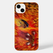 Rode Drakenklauw iPhone Hoesje (Achterkant)
