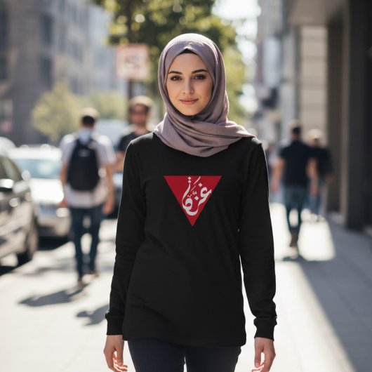 Rode Driehoek Gaza Palestina T-shirt