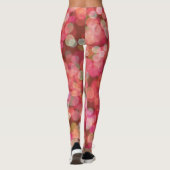 Rode drijvende kleur leggings (Achterkant)