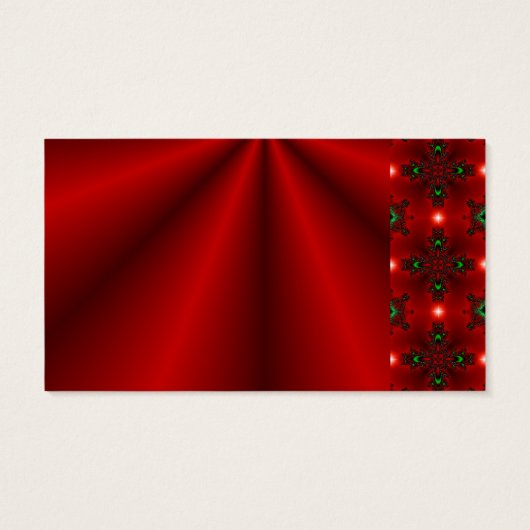 Rode dromen visitekaartjes (Achterkant)