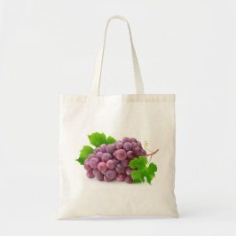 Rode druif tote bag