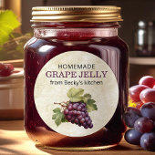  Rode Druiven gelei inblikken label