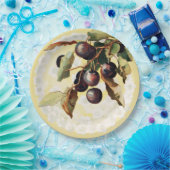  rode druiven papier Borden Papieren Bordje (Feest)