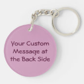 Rode druiven sleutelhanger (Achterkant)