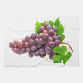 Rode druiven theedoek