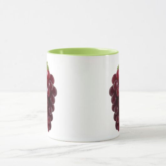 Rode druivenband mok (Midden)