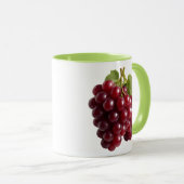 Rode druivenband mok (Voorkant rechts)