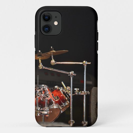 Rode drums Case-Mate iPhone case (Achterkant)