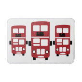 Rode dubbeldeksbus met badmat (Voorkant)