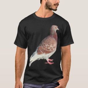 Rode duif (geïsoleerd) t-shirt