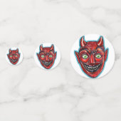 Rode Duivel  Halloweenies Confetti (Voorkanten)