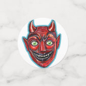 Rode Duivel  Halloweenies Confetti (Kleine voorkant)