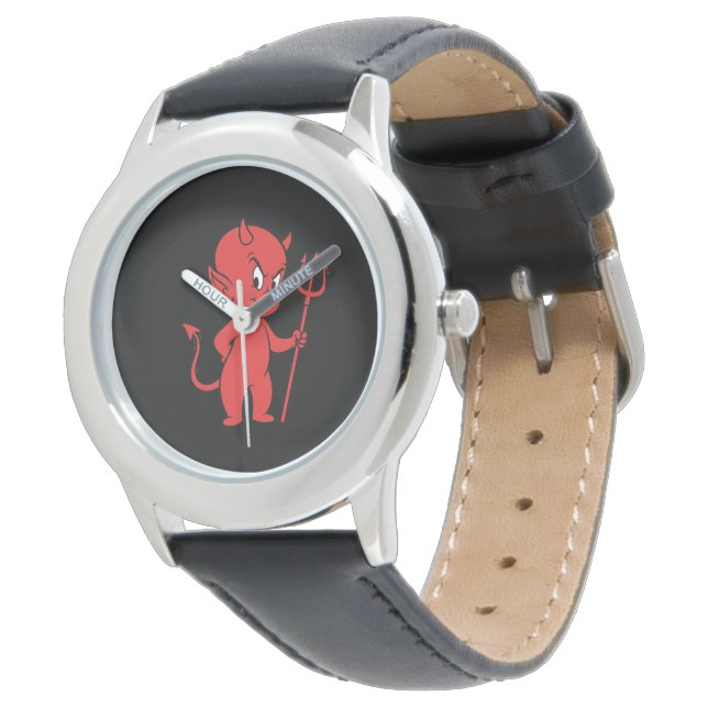 Rode Duivel Horloge (Gekanteld)