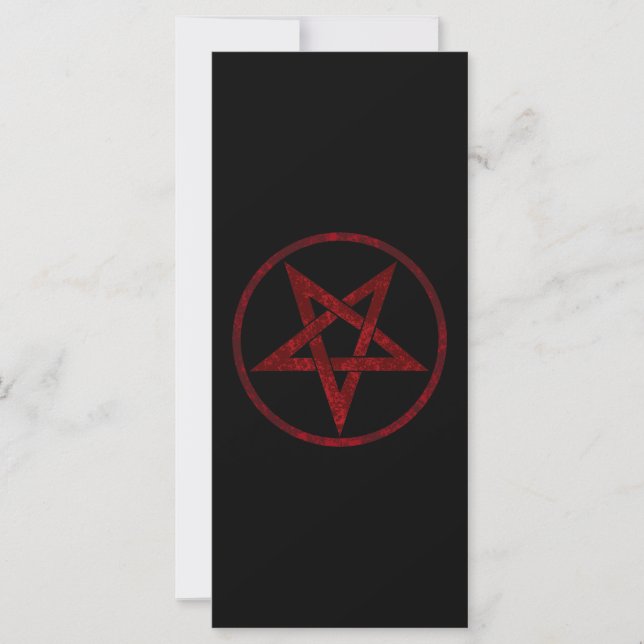 Rode Duivel Pentagram (Voorkant)