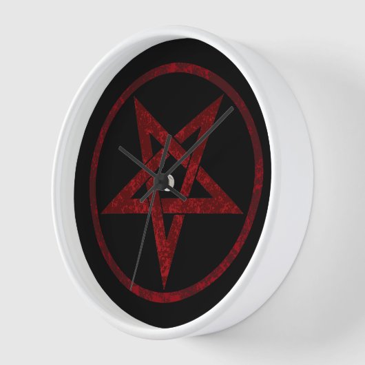 Rode Duivel Pentagram (Hoek)