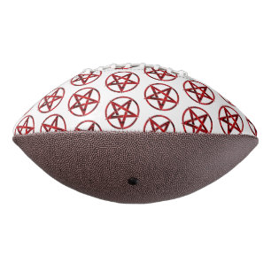 Rode Duivel Pentagram American Football