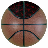 Rode Duivel Pentagram Basketbal (Rechts)
