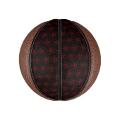 Rode Duivel Pentagram Basketbal (Verticaal)