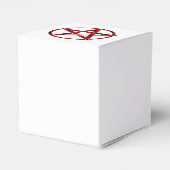 Rode Duivel Pentagram Bedankdoosjes (Achterkant)