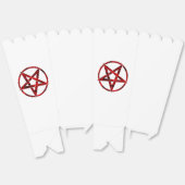 Rode Duivel Pentagram Bedankdoosjes (Ongevouwen)
