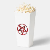 Rode Duivel Pentagram Bedankdoosjes (Popped)