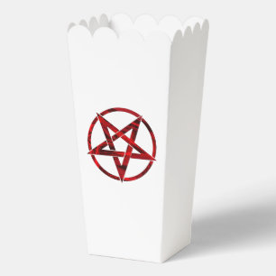 Rode Duivel Pentagram Bedankdoosjes