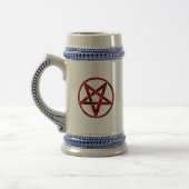 Rode Duivel Pentagram Bierpul (Links)
