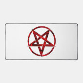 Rode Duivel Pentagram Bureaumat (Voorkant)