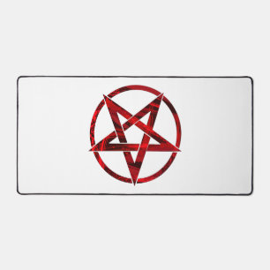 Rode Duivel Pentagram Bureaumat
