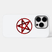Rode Duivel Pentagram Case-Mate iPhone Case (Achterkant (horizontaal))