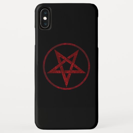 Rode Duivel Pentagram Case-Mate iPhone Case (Achterkant)