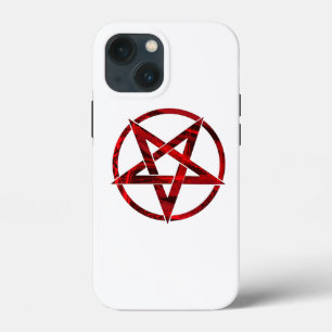 Rode Duivel Pentagram Case-Mate iPhone Case