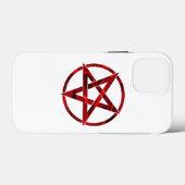 Rode Duivel Pentagram Case-Mate iPhone Case (Achterkant (horizontaal))
