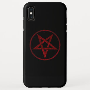 Rode Duivel Pentagram Case-Mate iPhone Case