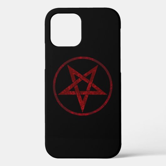 Rode Duivel Pentagram Case-Mate iPhone Case (Achterkant)