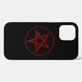Rode Duivel Pentagram Case-Mate iPhone Case (Achterkant (horizontaal))