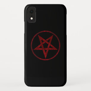 Rode Duivel Pentagram Case-Mate iPhone Case