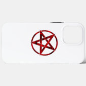 Rode Duivel Pentagram Case-Mate iPhone Case (Achterkant (horizontaal))