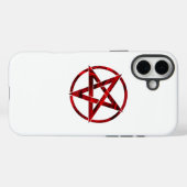 Rode Duivel Pentagram Case-Mate iPhone Case (Achterkant (horizontaal))