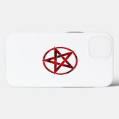 Rode Duivel Pentagram Case-Mate iPhone Case (Achterkant (horizontaal))