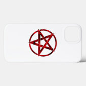 Rode Duivel Pentagram Case-Mate iPhone Case (Achterkant (horizontaal))