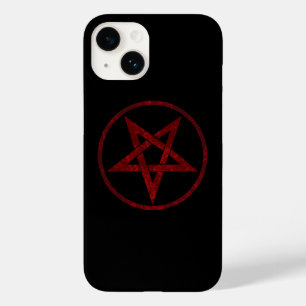 Rode Duivel Pentagram Case-Mate iPhone 14 Hoesje