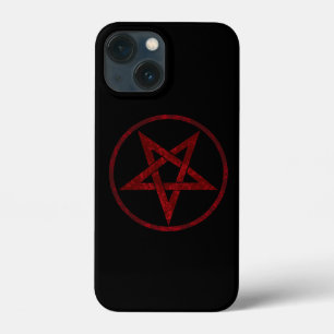 Rode Duivel Pentagram Case-Mate iPhone Case