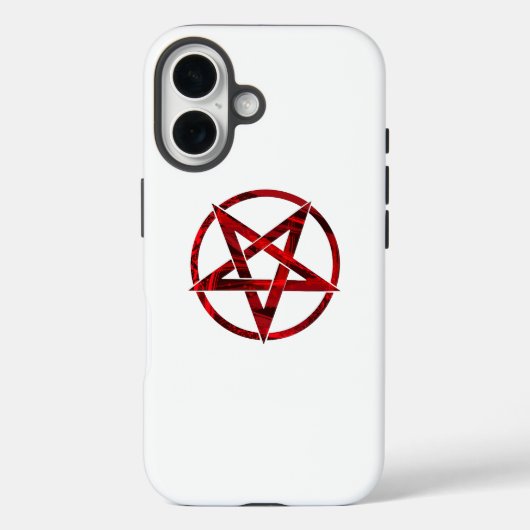 Rode Duivel Pentagram Case-Mate iPhone Case (Achterkant)