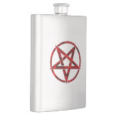 Rode Duivel Pentagram Flacon (Rechts)