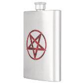 Rode Duivel Pentagram Flacon (Links)