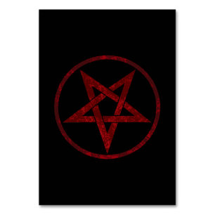 Rode Duivel Pentagram Kaart