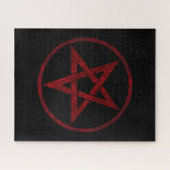 Rode Duivel Pentagram Legpuzzel (Horizontaal)